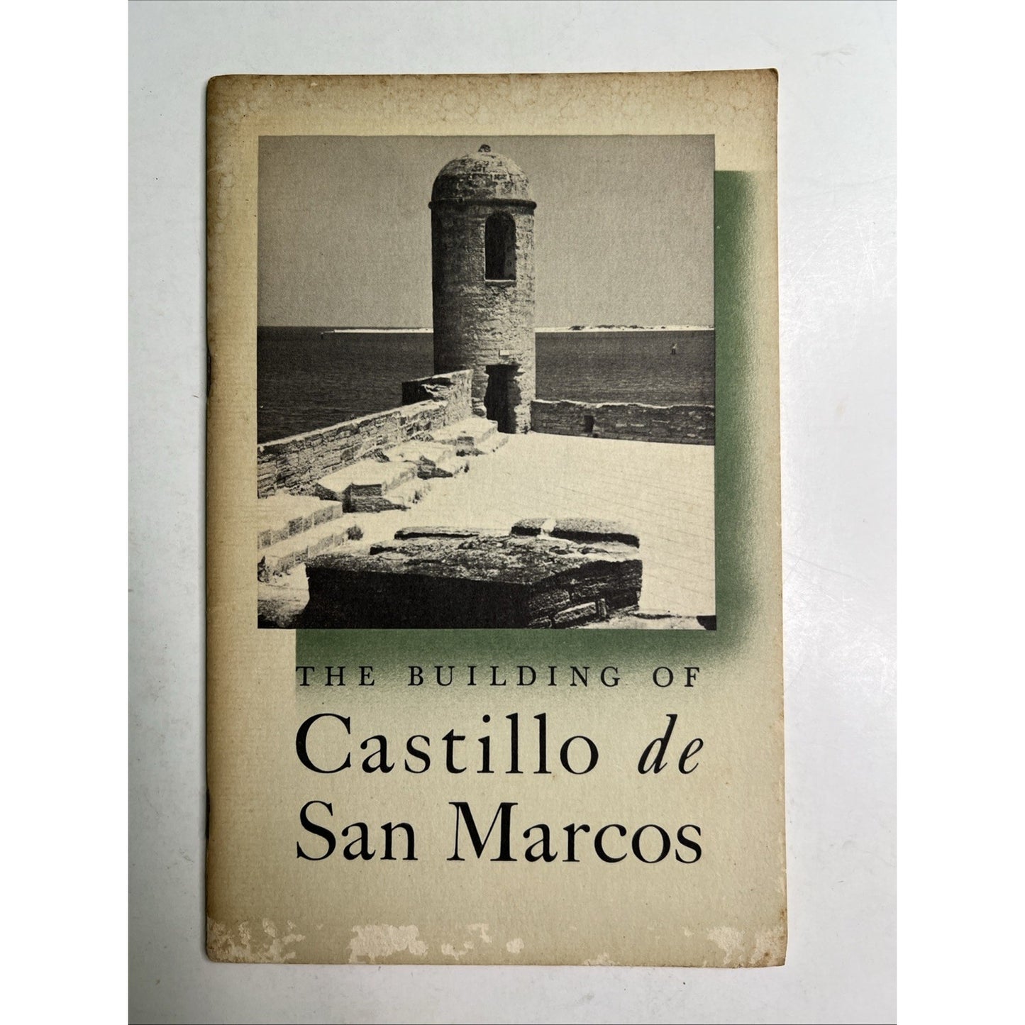 CASTILLO DE SAN MARCOS Illustrated Photo Pamphlet 1959 by Albert C. Manucy