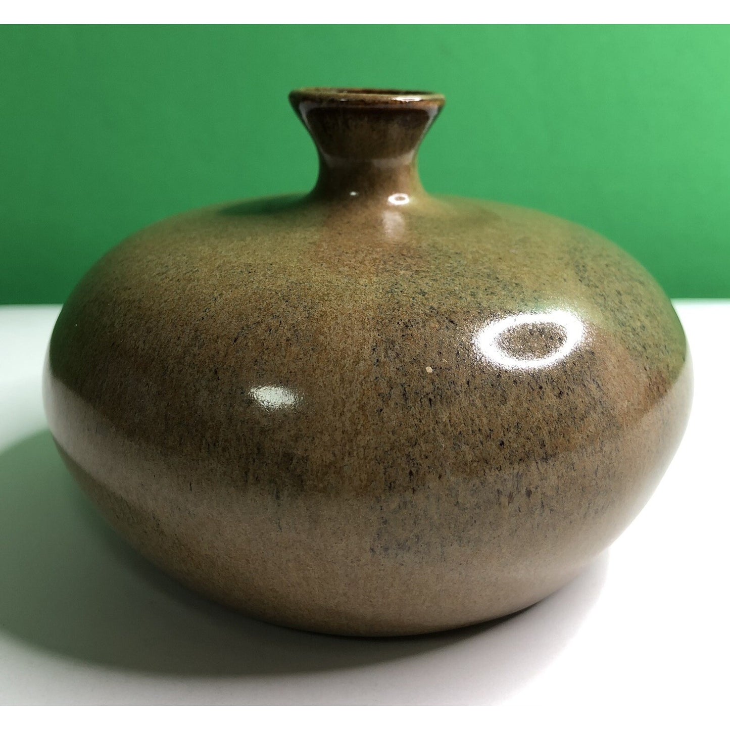 Vintage Rare J R COOPER POTTERY VASE HTF 1982 Canton Georgia