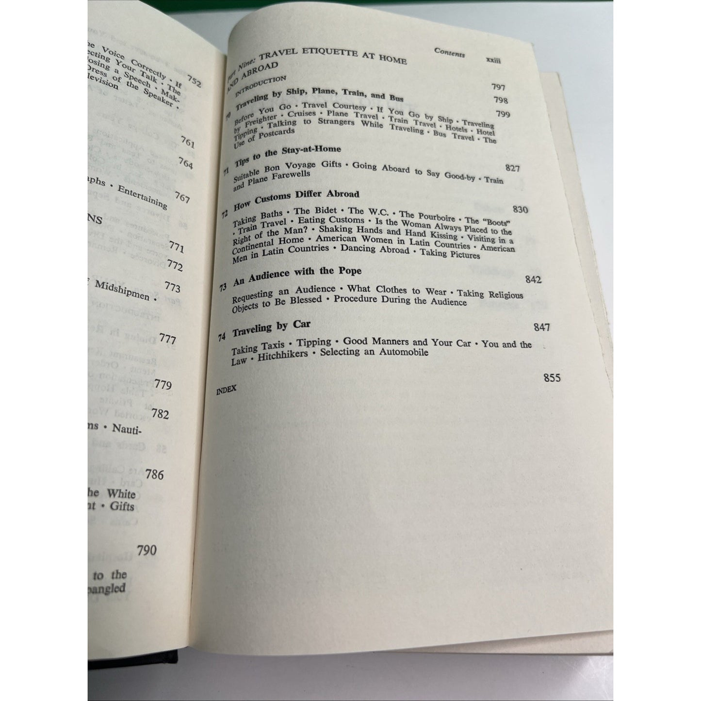 VINTAGE AMY VANDERBILT'S ETIQUETTE 1972 Guide To Gracious Living HC