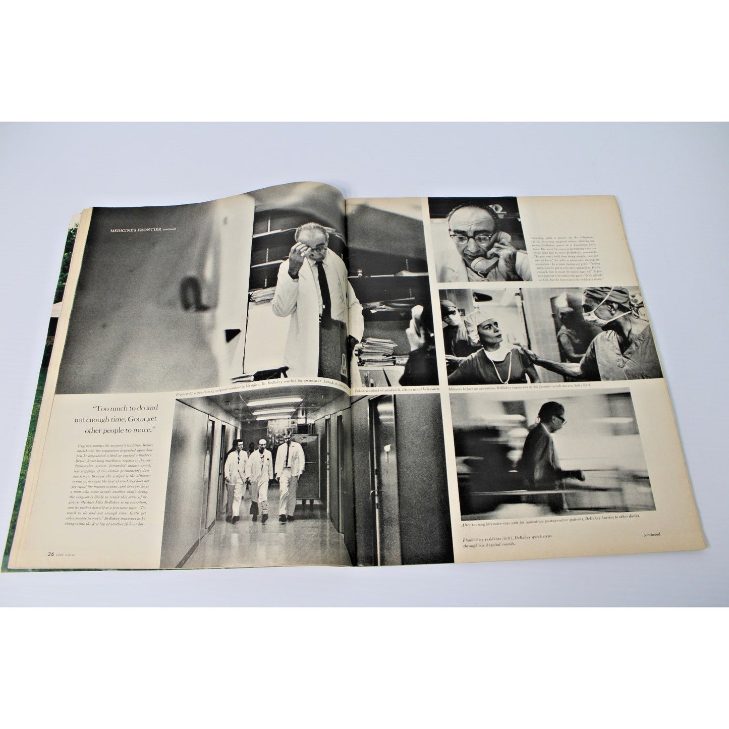 LOOK Magazine June 30 1964- Kennedy, Surfing Trend, Leslie Uggams, Medical News