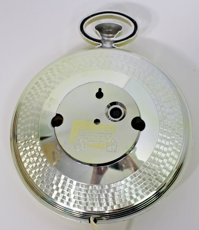 Vintage 1960s Spartus Electric Wall Clock, Bar Open/ Closed, Retro Man Cave