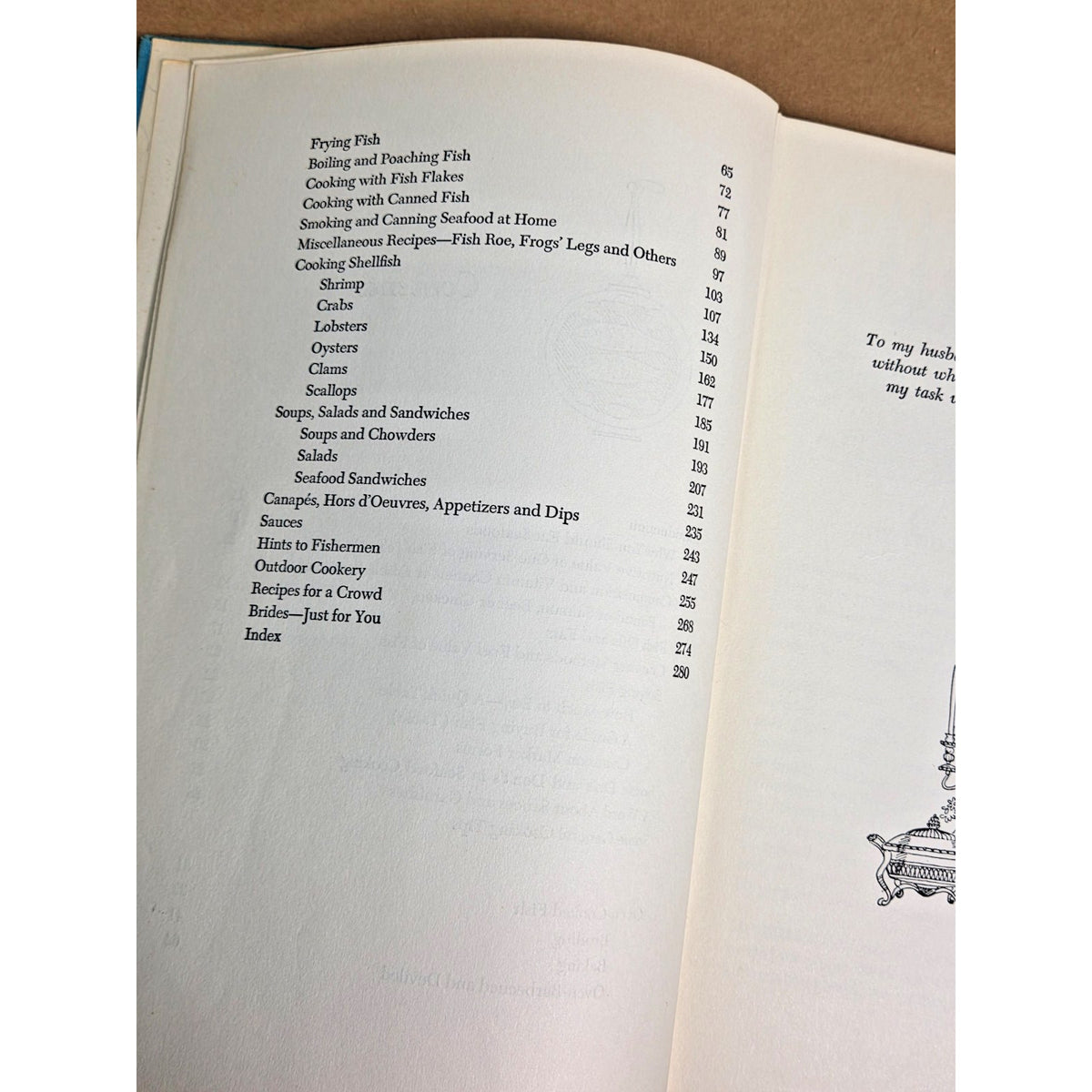 Rare Signed 1968 The Blue Sea Cookbook- Sarah D. Alberson 1st Ed. Enterprise AL