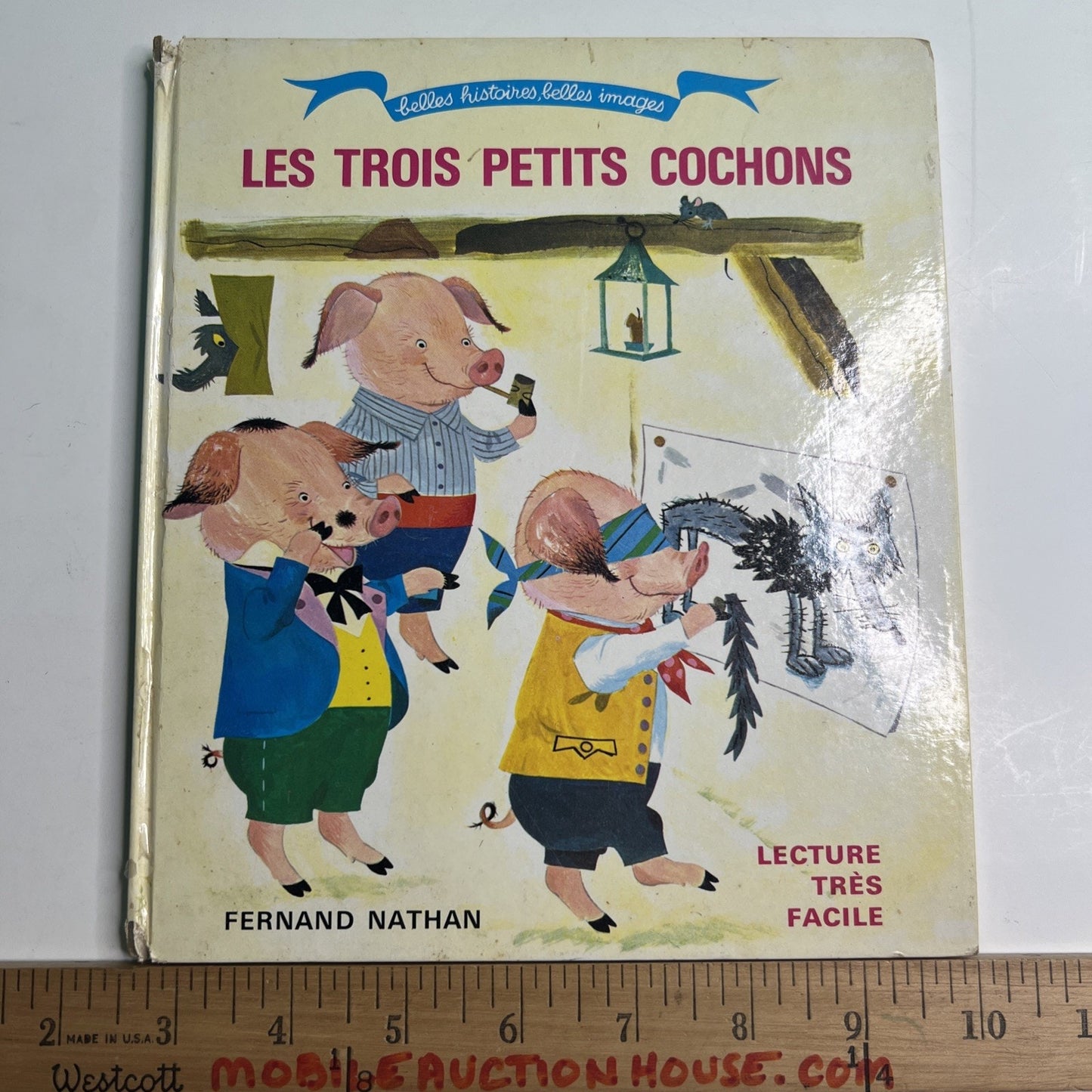 Les Trois Petits Cochons The Three Little Pigs French Edition By Fernand Nathan