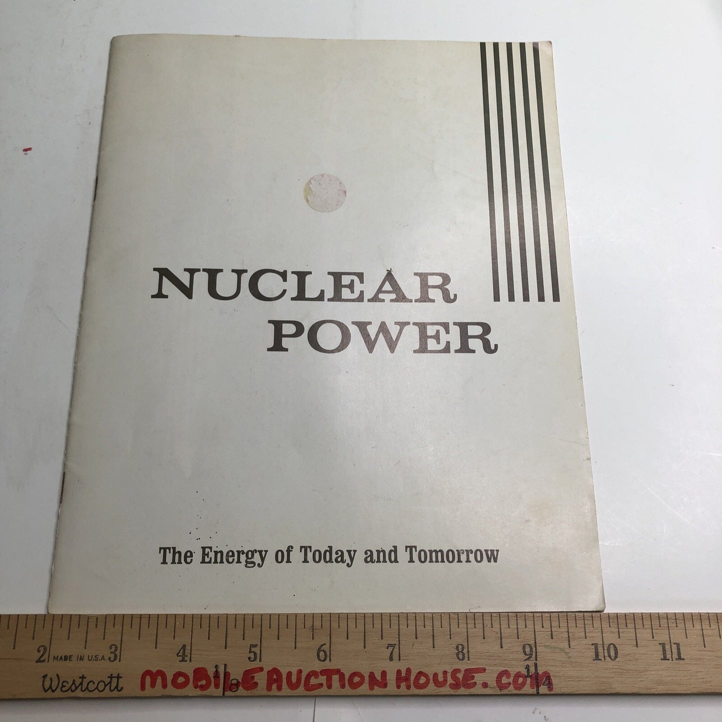 1968 Nuclear Power The Energy Of Today & Tomorrow Edison Electric Institute Book