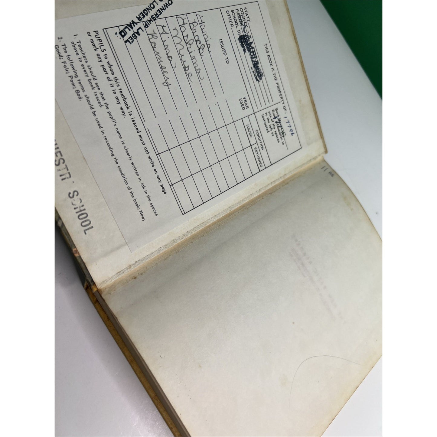 More Roads to Follow Hardcover Basic Reader by Scott Foresman 1964