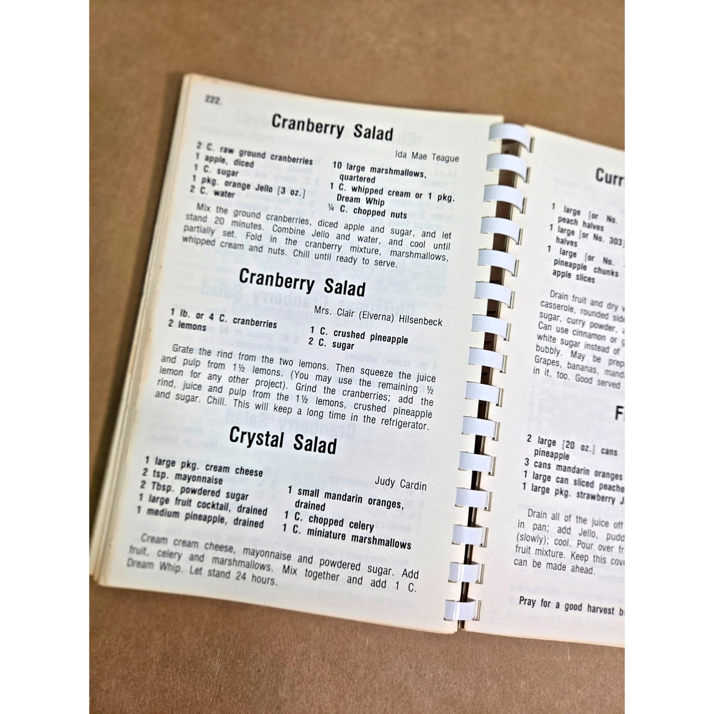 Vintage Oelwein Iowa Centennial Cook Book 1885-1985 Presbyterian Church History