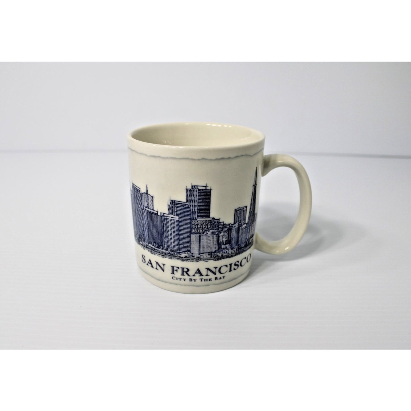 Starbucks 2007 San Francisco City Coffee Mug By The Bay Architecture Series 18oz