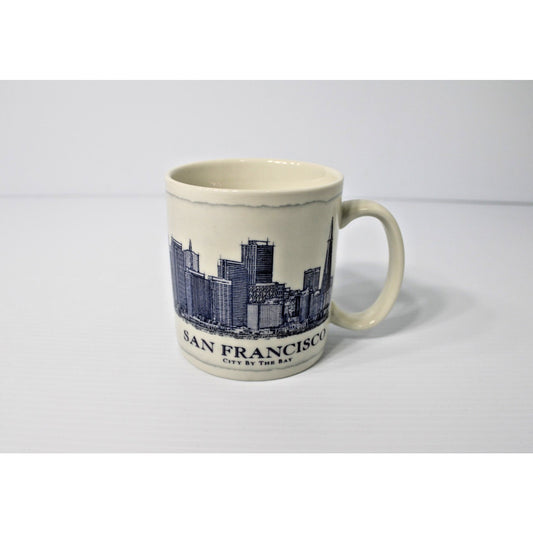 Starbucks 2007 San Francisco City Coffee Mug By The Bay Architecture Series 18oz
