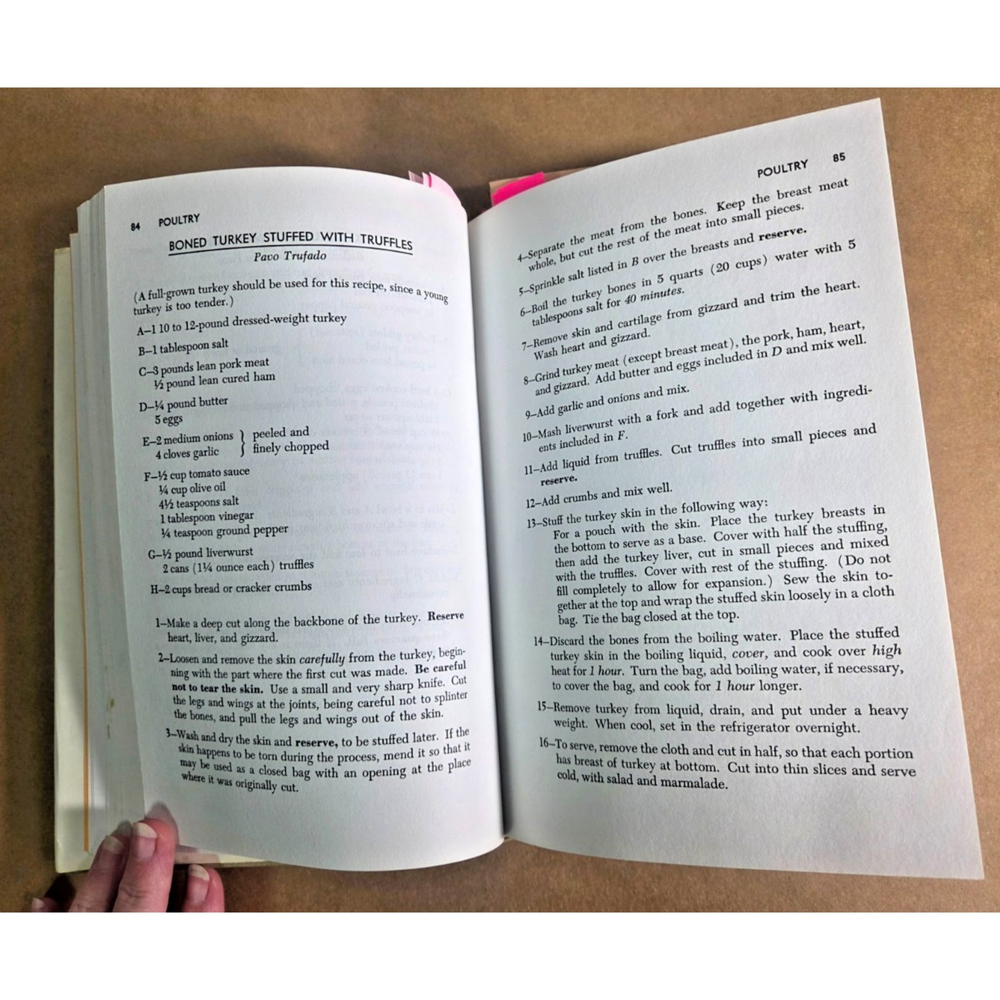 Vintage Puerto Rican Cookery Carmen Aboy Valldejuli 1989 Hardcover Cookbook