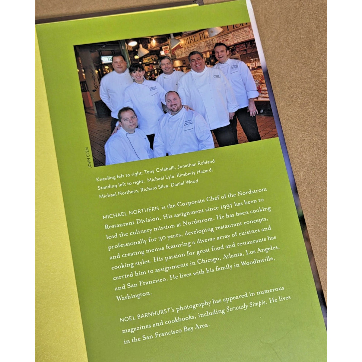 Nordstrom Flavors Cookbook- Michael Northern 1st Edition Excellent HC DJ