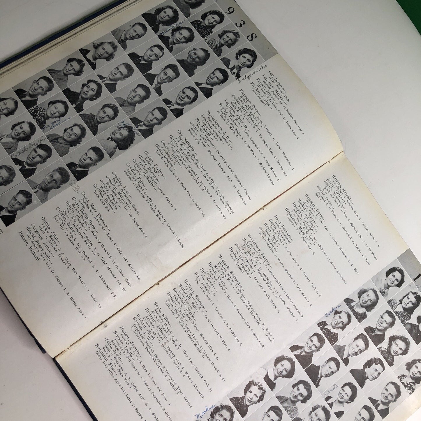 1938 Mohian Murphy High School Yearbook Mobile Alabama AL