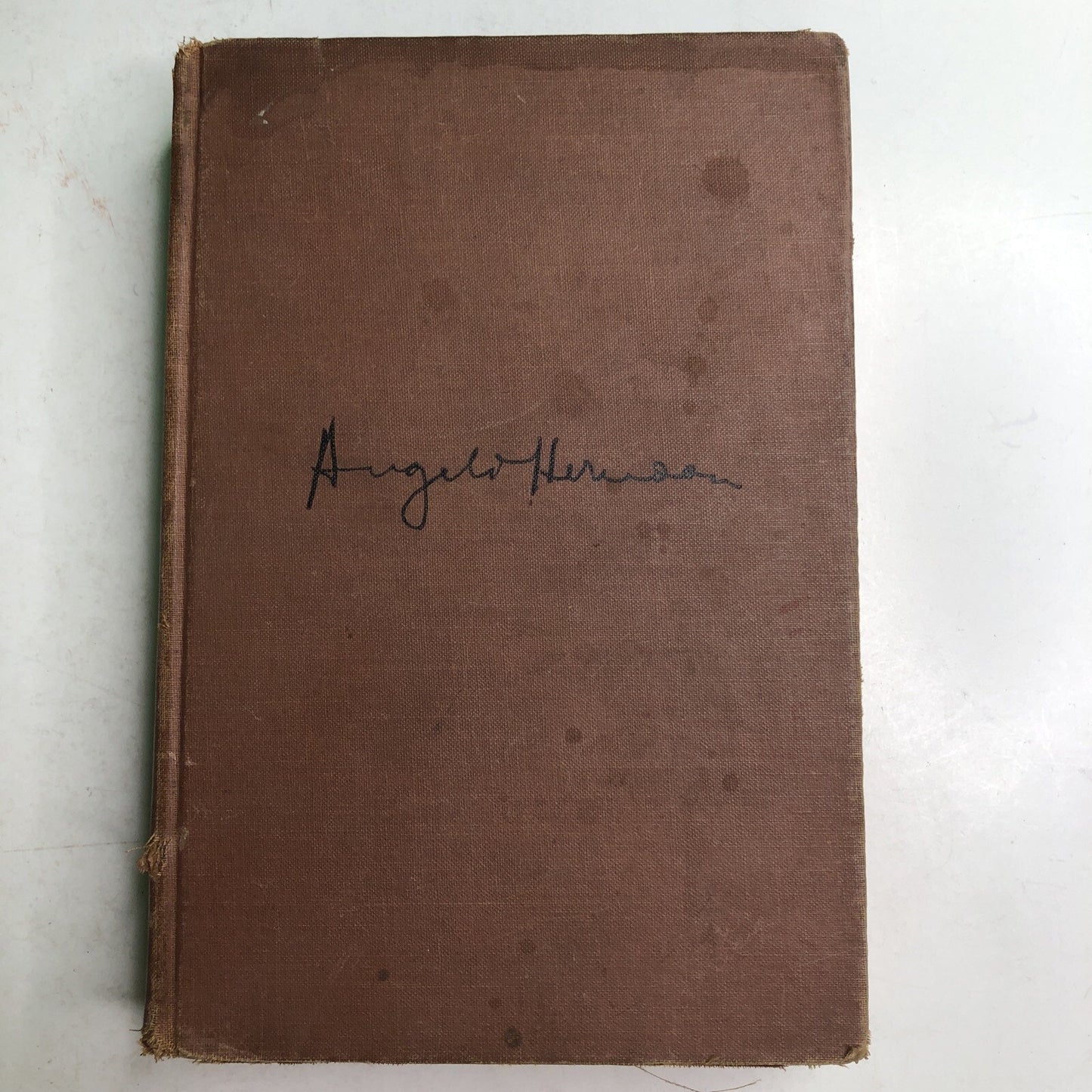 LET ME LIVE By Angelo Herndon 1937 HC First Printing SIGNED BY AUTHOR