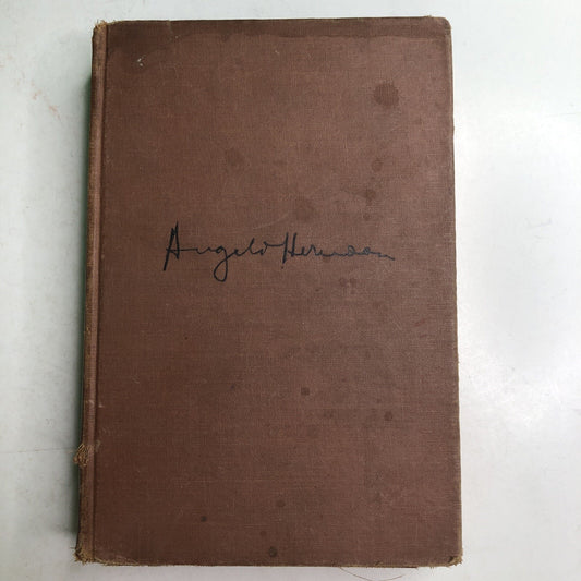 LET ME LIVE By Angelo Herndon 1937 HC First Printing SIGNED BY AUTHOR