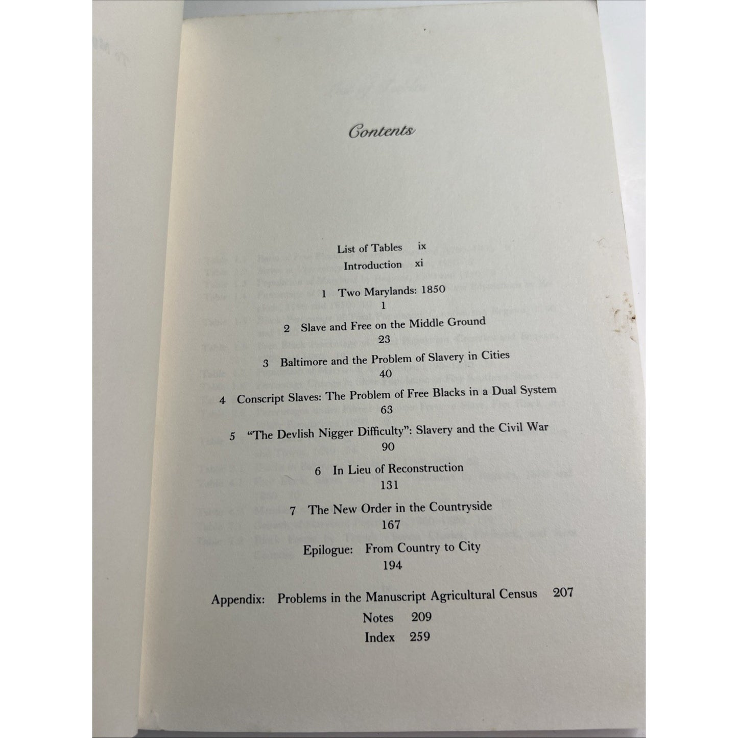 Slavery and Freedom on the Middle Ground : Maryland Barbara Fields 1985 PB
