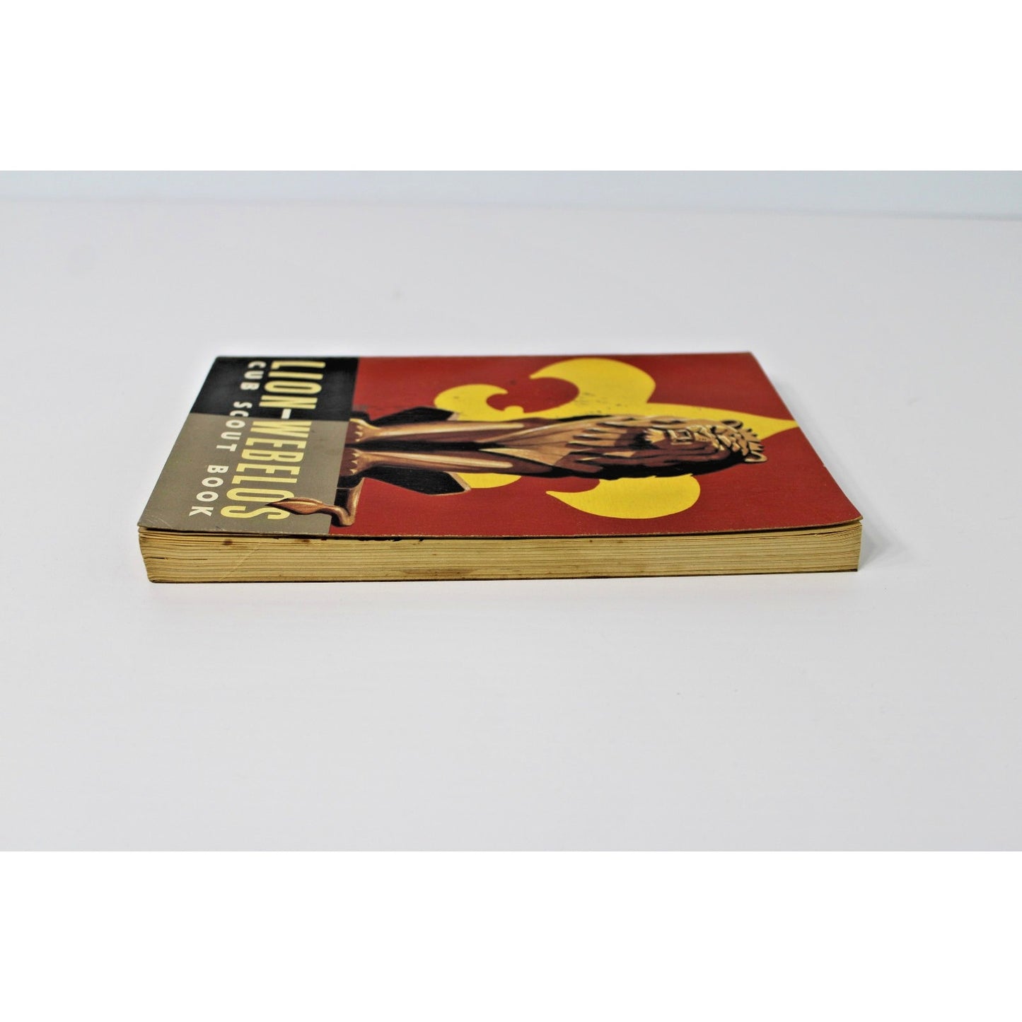 Vintage 1965 Lion-Webelos Cub Scout Book by the Boys Scout Of America (BSA)