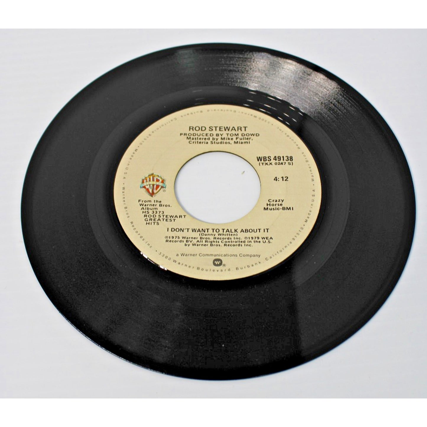Rod Stewart- Two 7" 45 RPMs- Tonight's the Night, Best Days of My Life, More!
