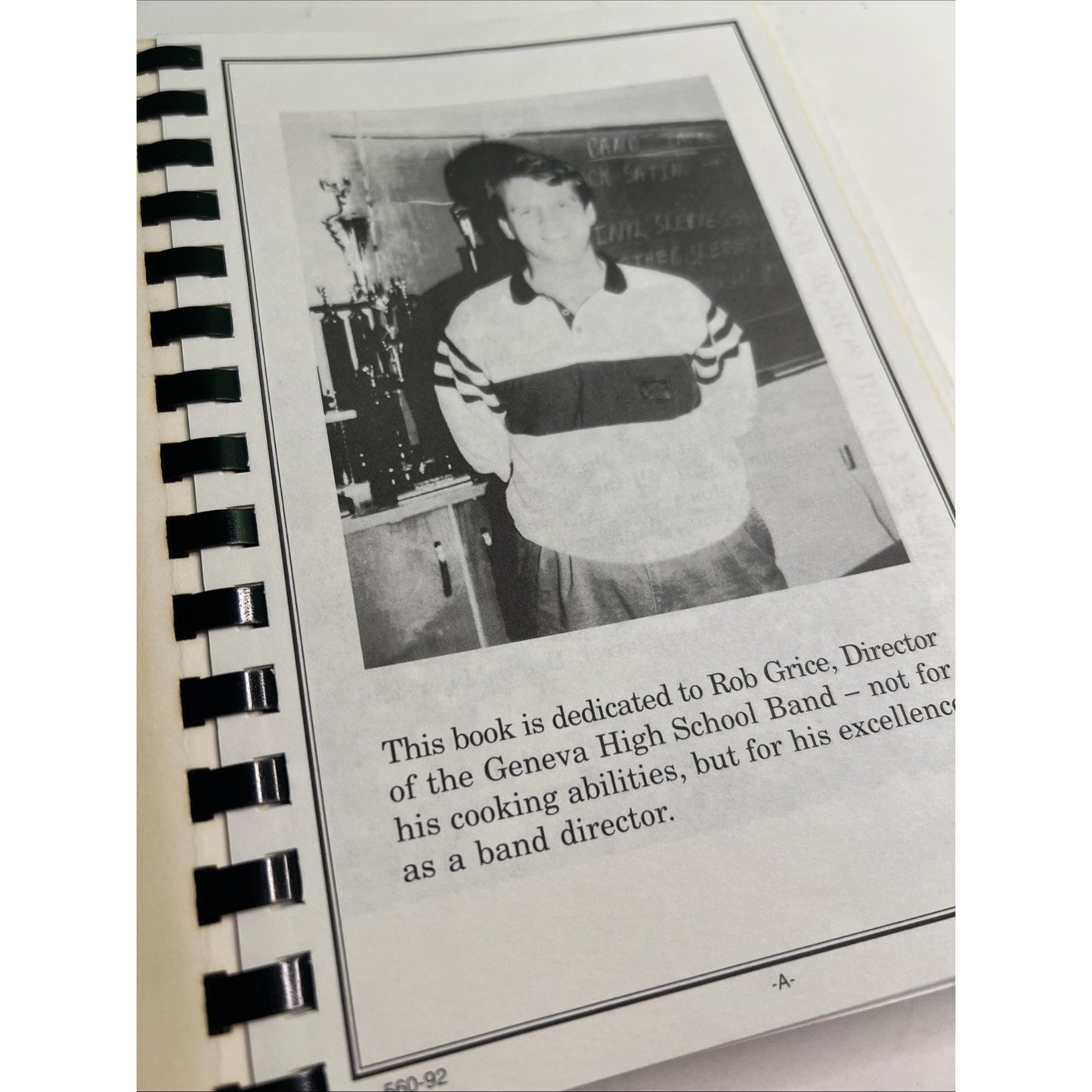 1979 Cookbook Geneva High School Band Boosters Cooking Sounds Good Comb Bound