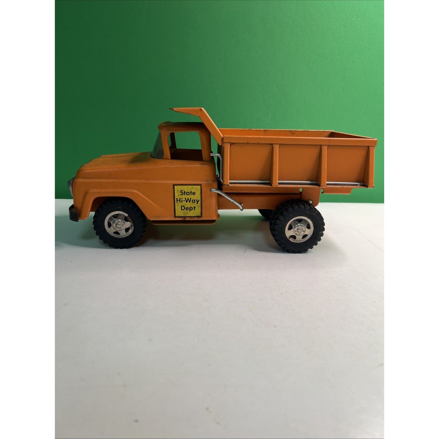 Vintage Pressed Steel 1960 Tonka Toys State Hi-Way Dump Truck Dually Original