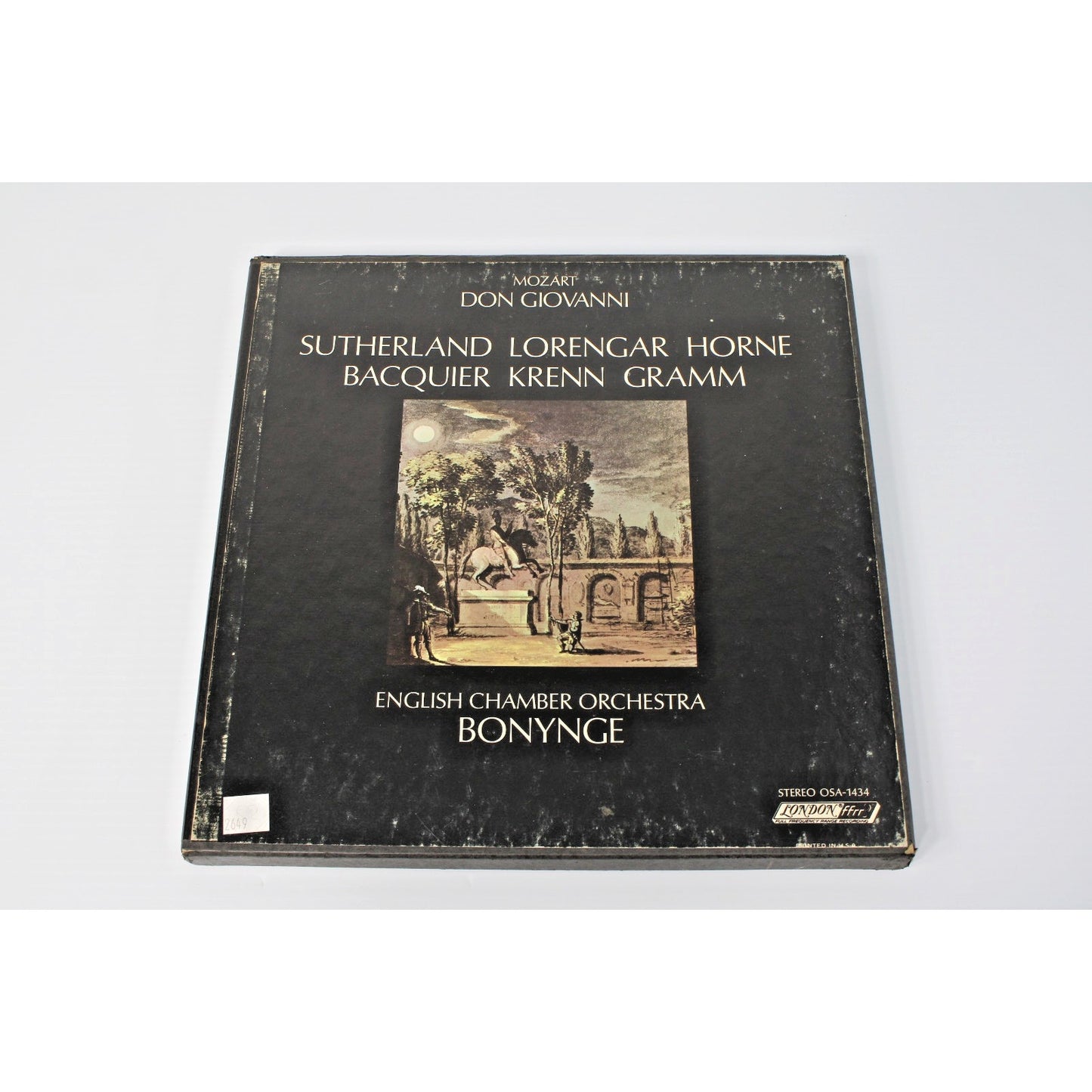 Mozart- Don Giovanni 4xLP Box London OSA-1434 Sutherland, Horne w/Booklet- NM!