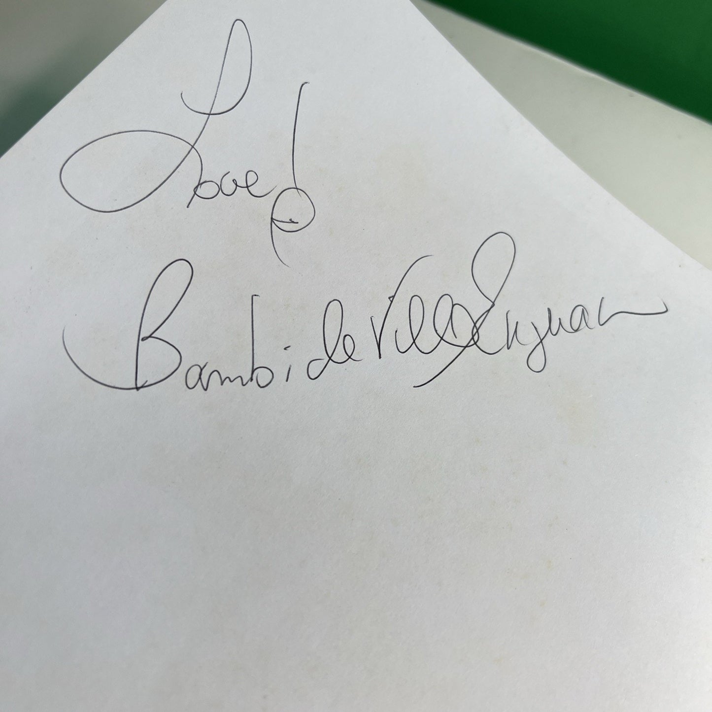 Autographed WWII Bakelite Jewelry Love and Victory Book - Bambi Deville Engeran
