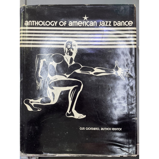 Gus Giordano / Anthology of American Jazz Dance 1978 HC DJ Illus. 2nd Edition