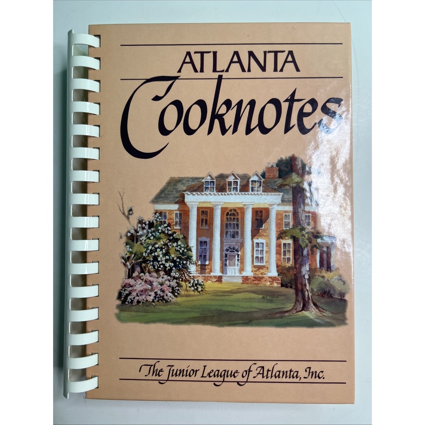 Atlanta Cooknotes From The Junior League of Atlanta Hardcover Comb Bound 1988