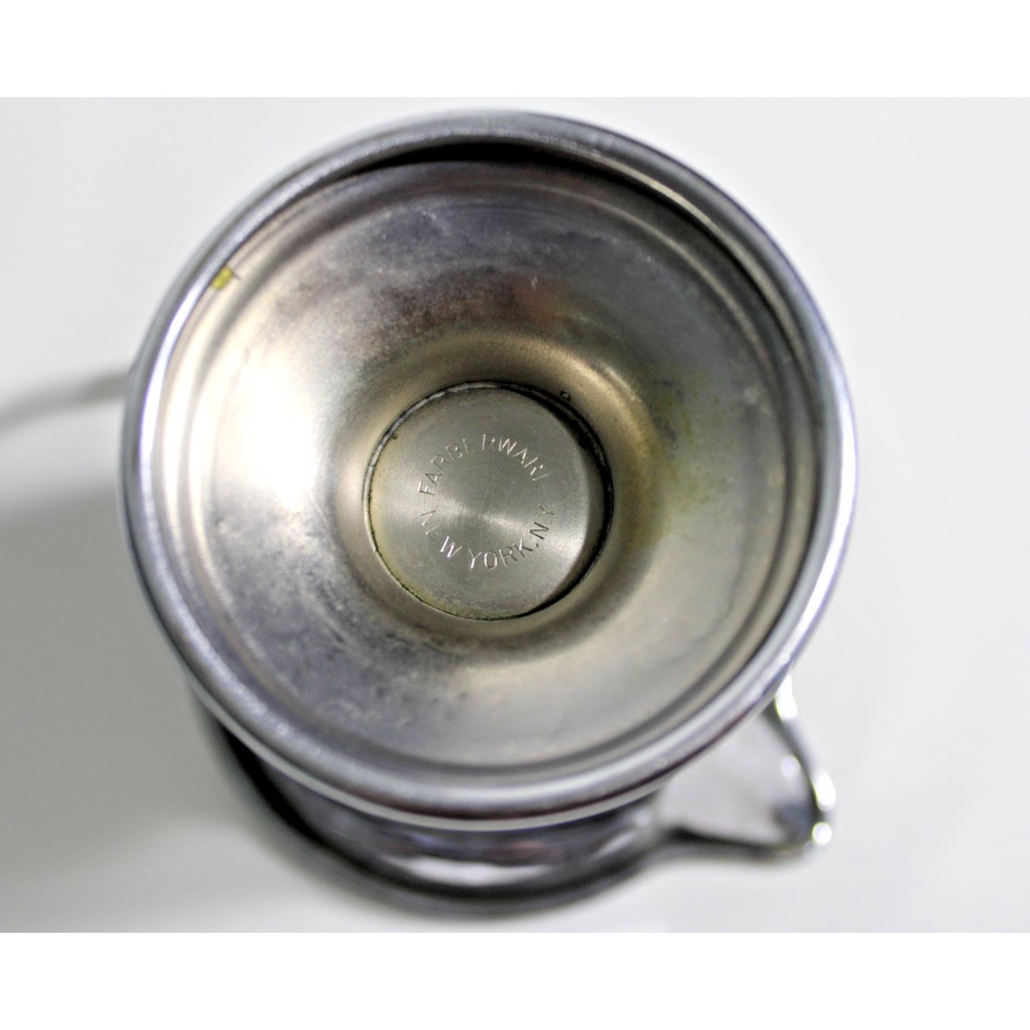 Vintage 1960s Farberware Mid-Century Stainless Steel Sugar/ Creamer Set- Perfect