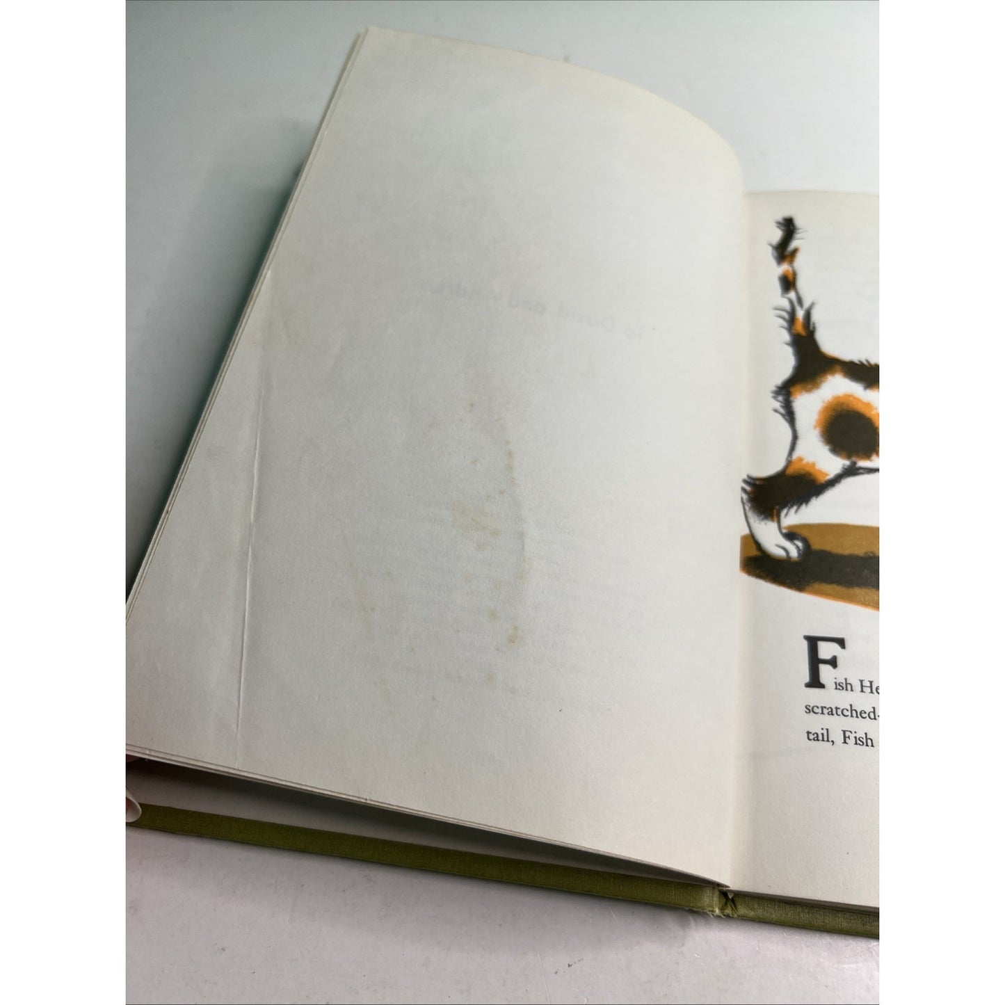 FISH HEAD BY JEAN FRITZ 1954/1972 2nd Edition HC Children’s Book Club