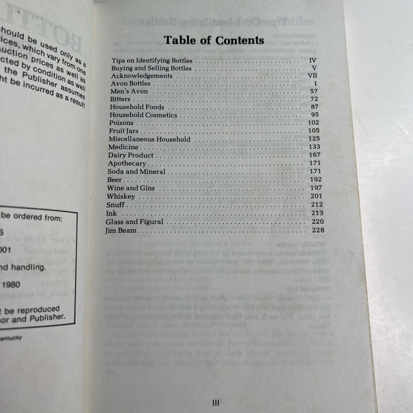 1988 Bottle Pricing Guide by Hugh Cleveland Third Edition Trade Paperback Book