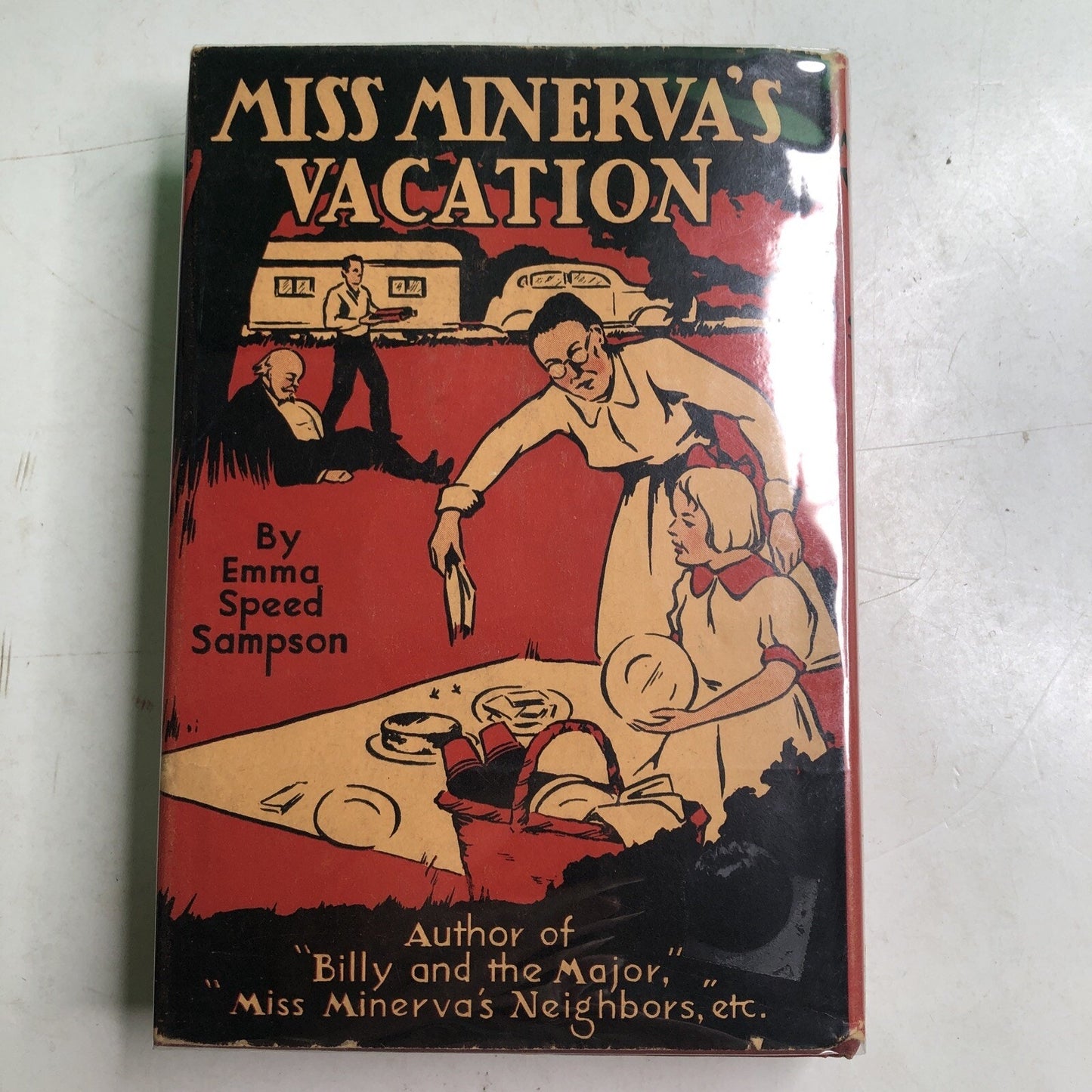 Miss Minerva's Vacation by Emma Speed Sampson 1939 Reilly & Lee HC / DJ 1st Ed