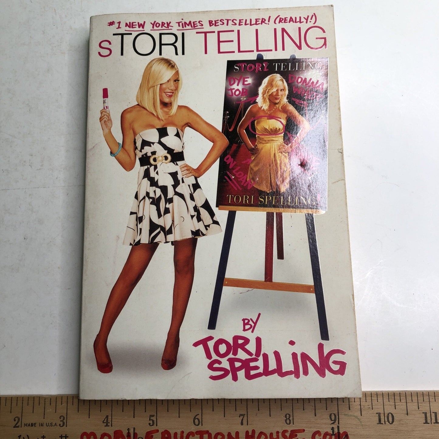 sTori Telling By Tori Spelling & Hilary Liftin 2008 Paperback