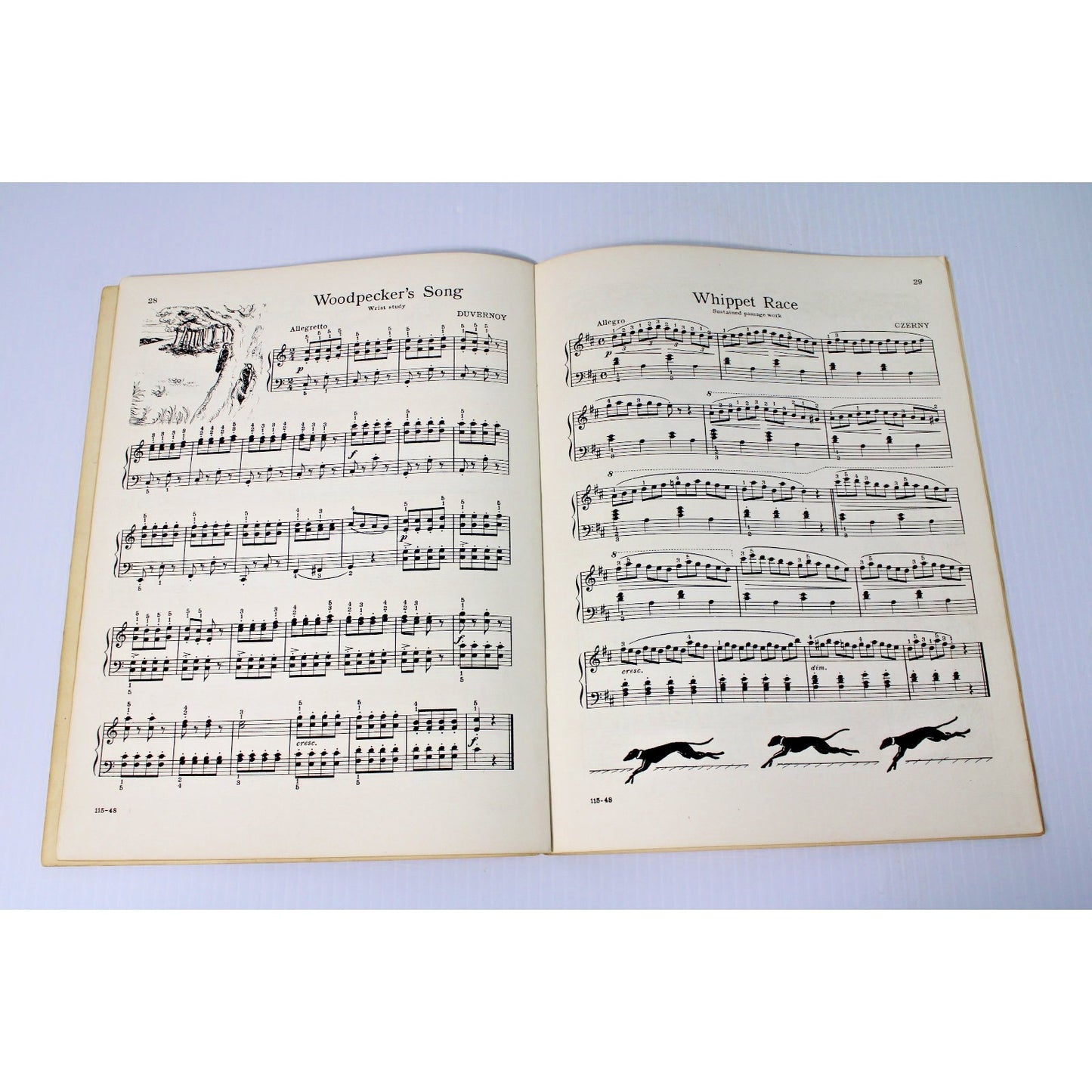 Vintage 1943 Technic Is Fun Book Two Songbook Piano By David Hirschberg