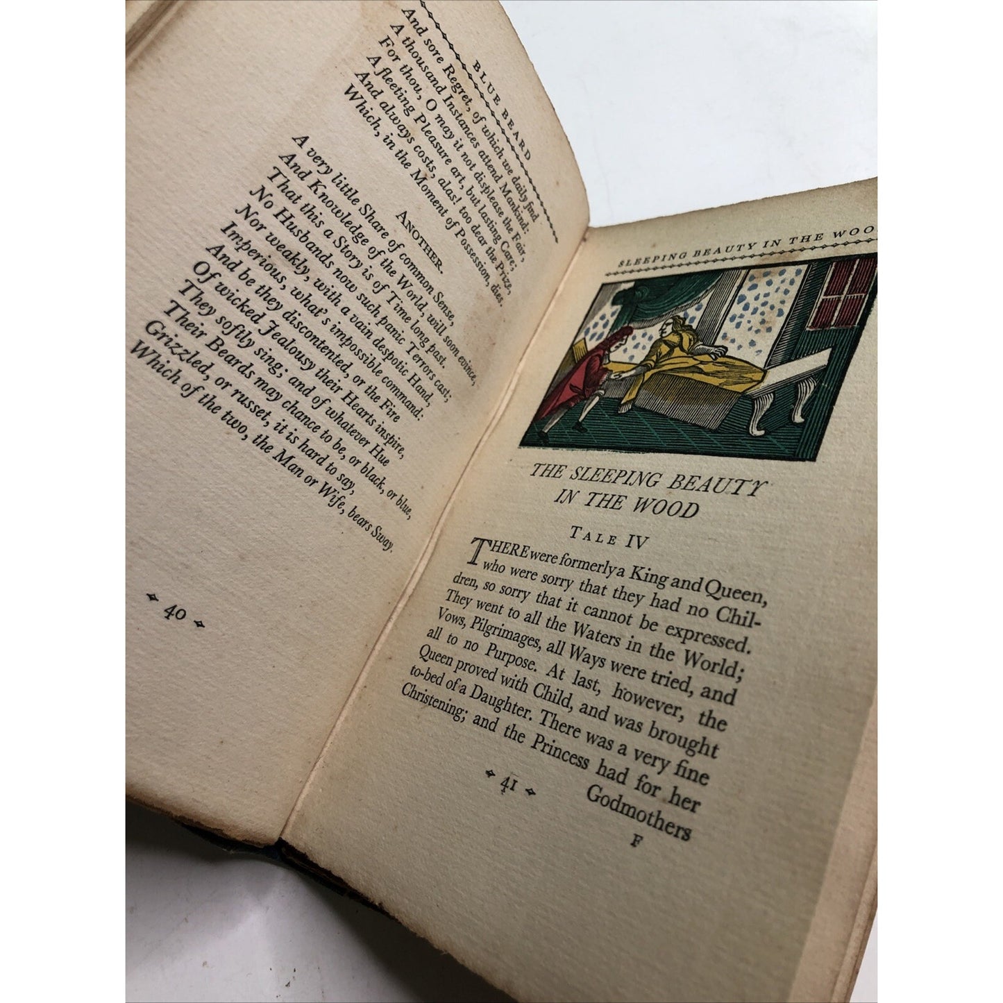 1925 M. Perrault & G. M. Gent Mother Goose w/ Morals Nonesuch Press #423/1250 LE