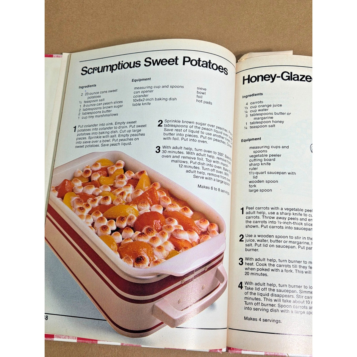 Vintage Better Homes and Gardens New Junior Cook Book - 4th Edition, 1981
