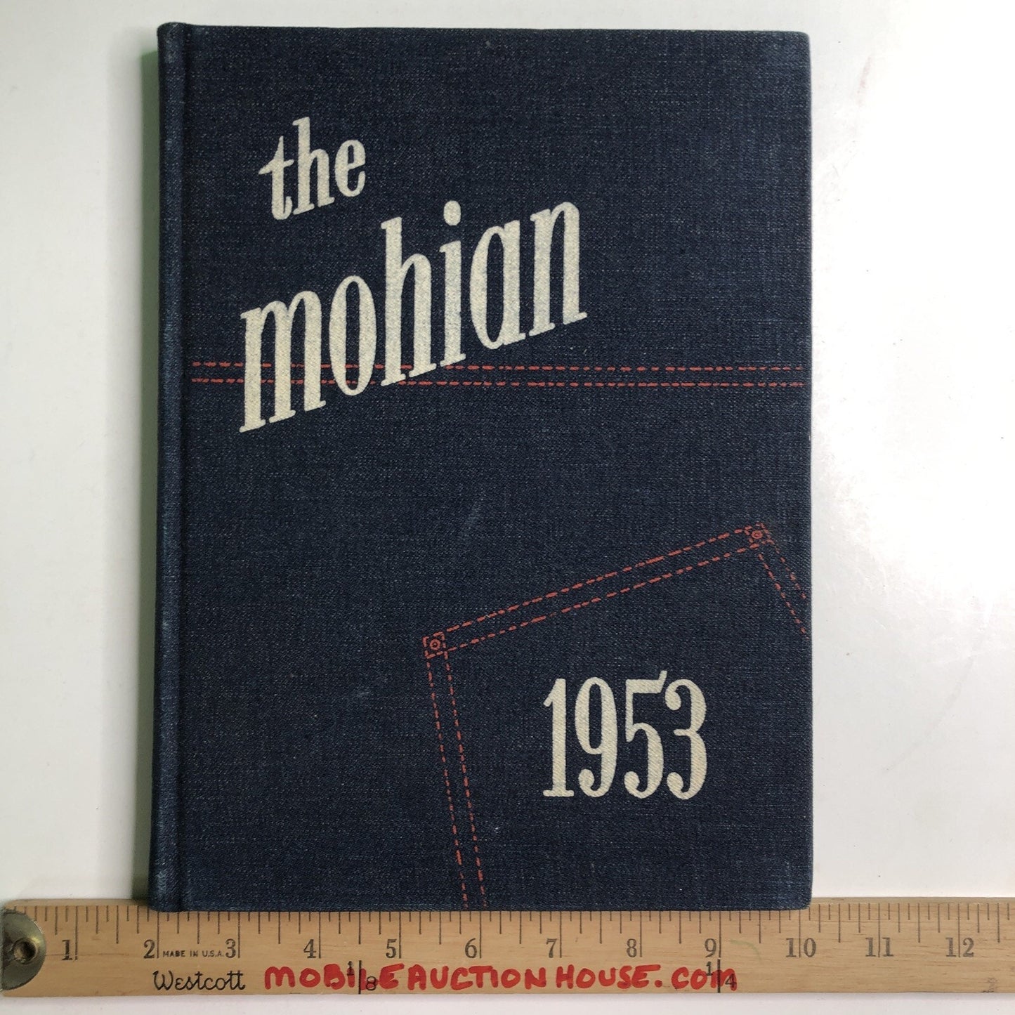 1953 Mohian Murphy High School Yearbook Mobile Alabama AL Denim Edition