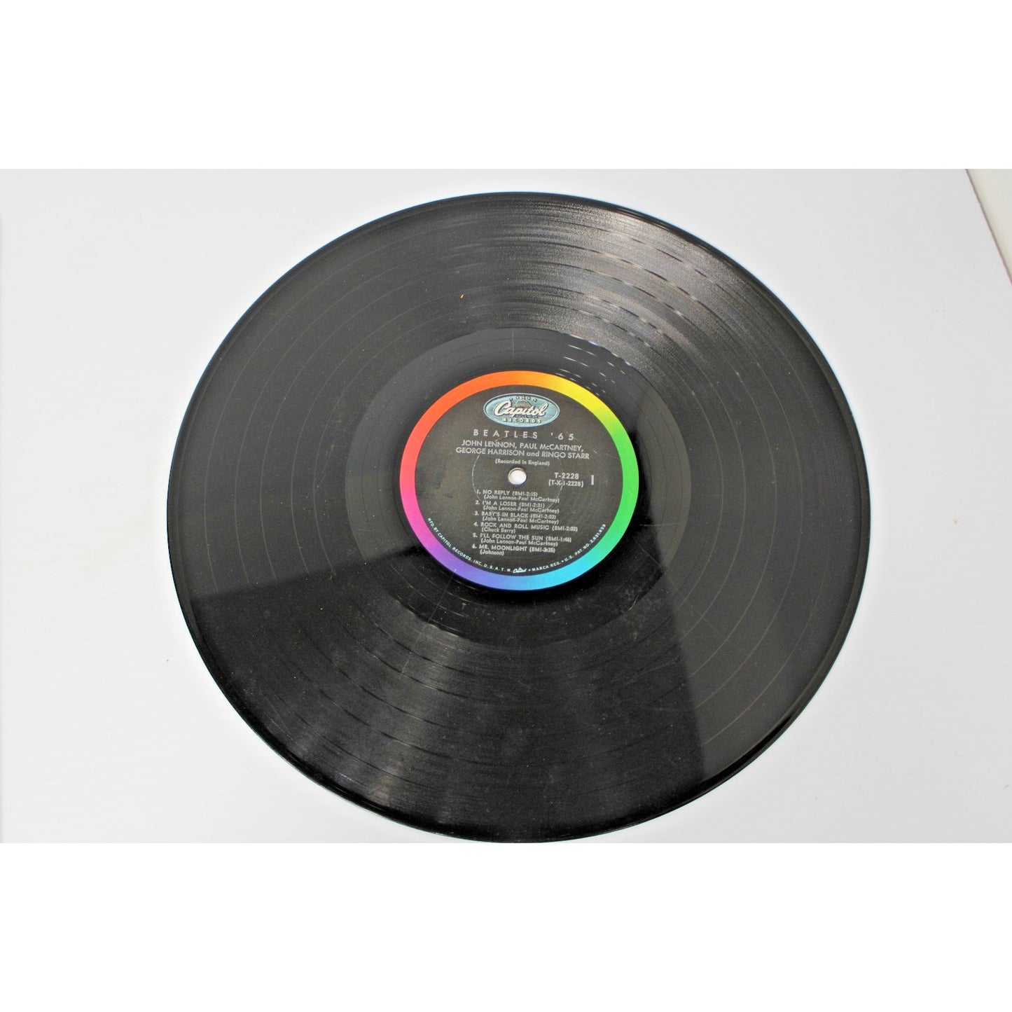 The Beatles- Beatles ‘65 - 1964 Capitol Mono T-2228 Scranton PA Early Pressing