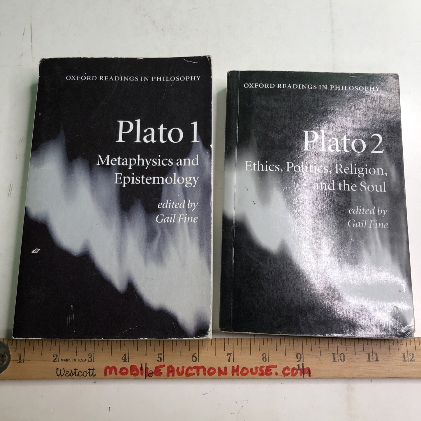 PLATO 1 & 2 by Gail Fine 1999 Oxford Philosophy Paperback