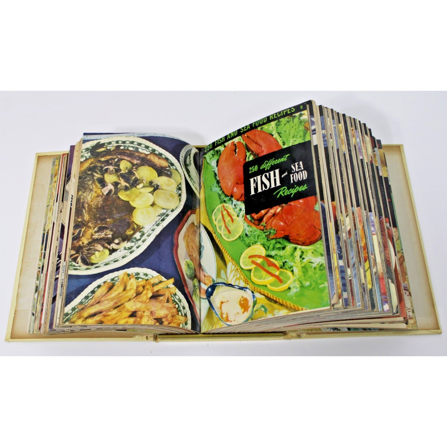 The Encyclopedia Of Cooking In 24 Volumes 1950’s Over 4,400 Recipes Pre-Owned