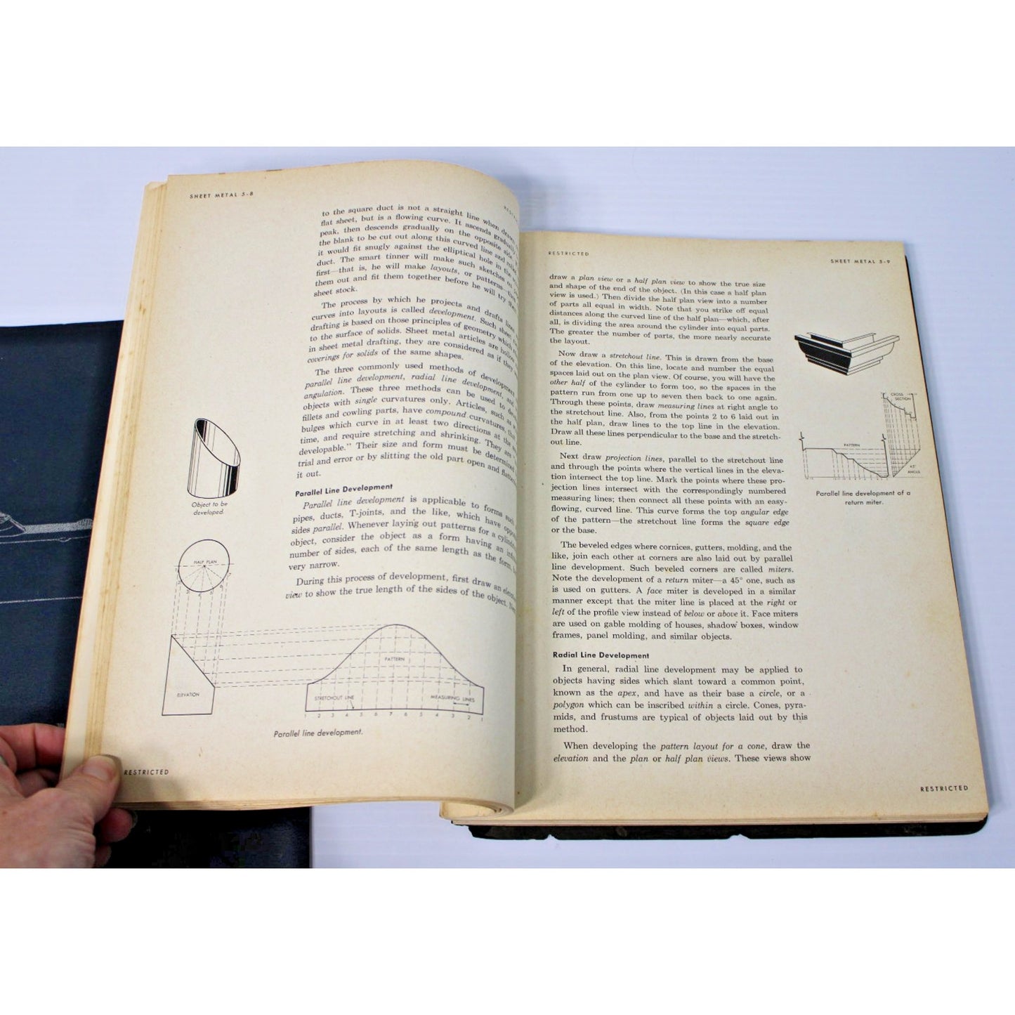 1951 Aircraft Sheet Metal Maintenance Manual 52-11 Declassified Manual Air Force