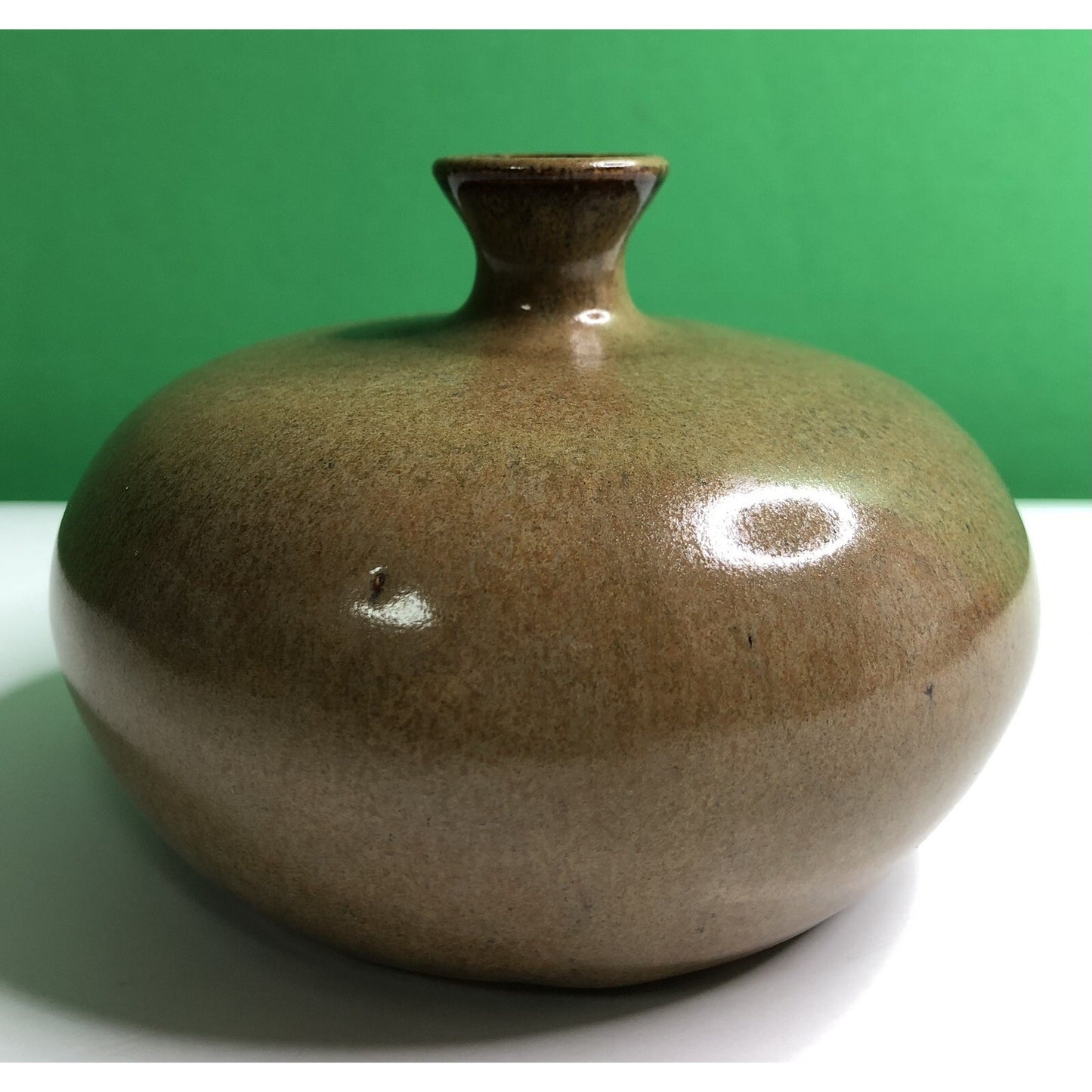 Vintage Rare J R COOPER POTTERY VASE HTF 1982 Canton Georgia