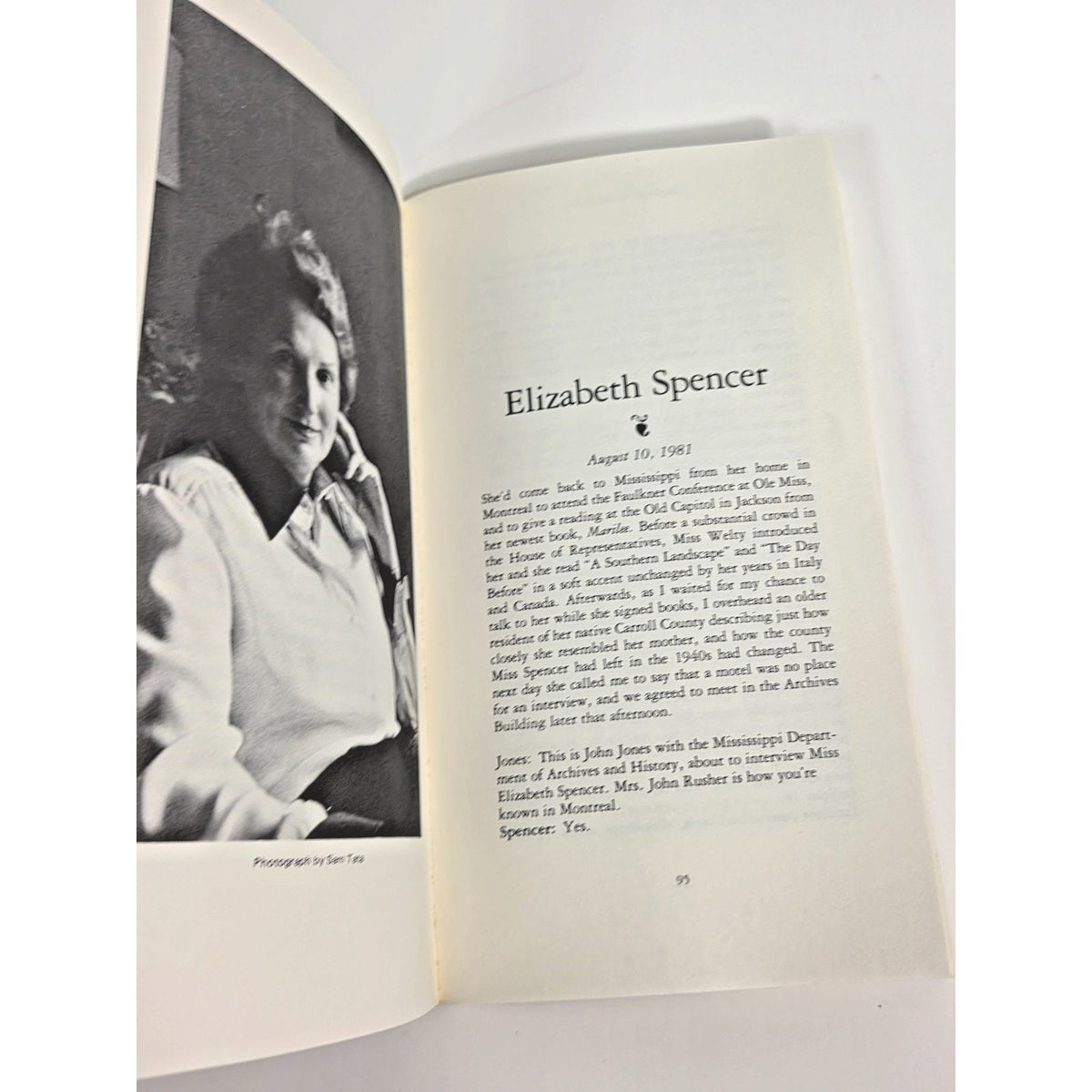 Vintage 1983 Mississippi Writers Talking Interviews Eudora Welty Shelby Foote