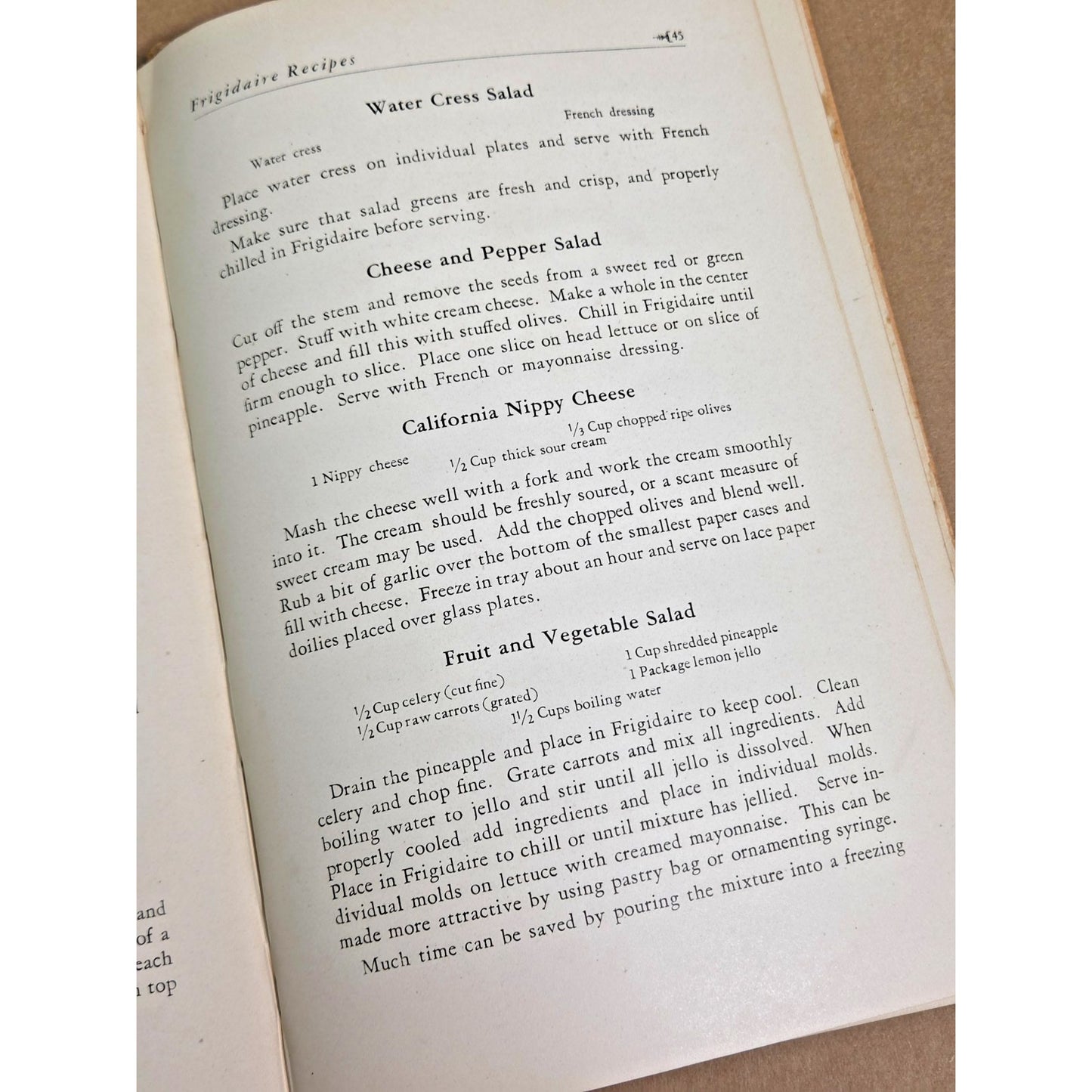 Vintage 1928 Frigidaire Recipes Cookbook - Art Deco Illustrations Ephemera