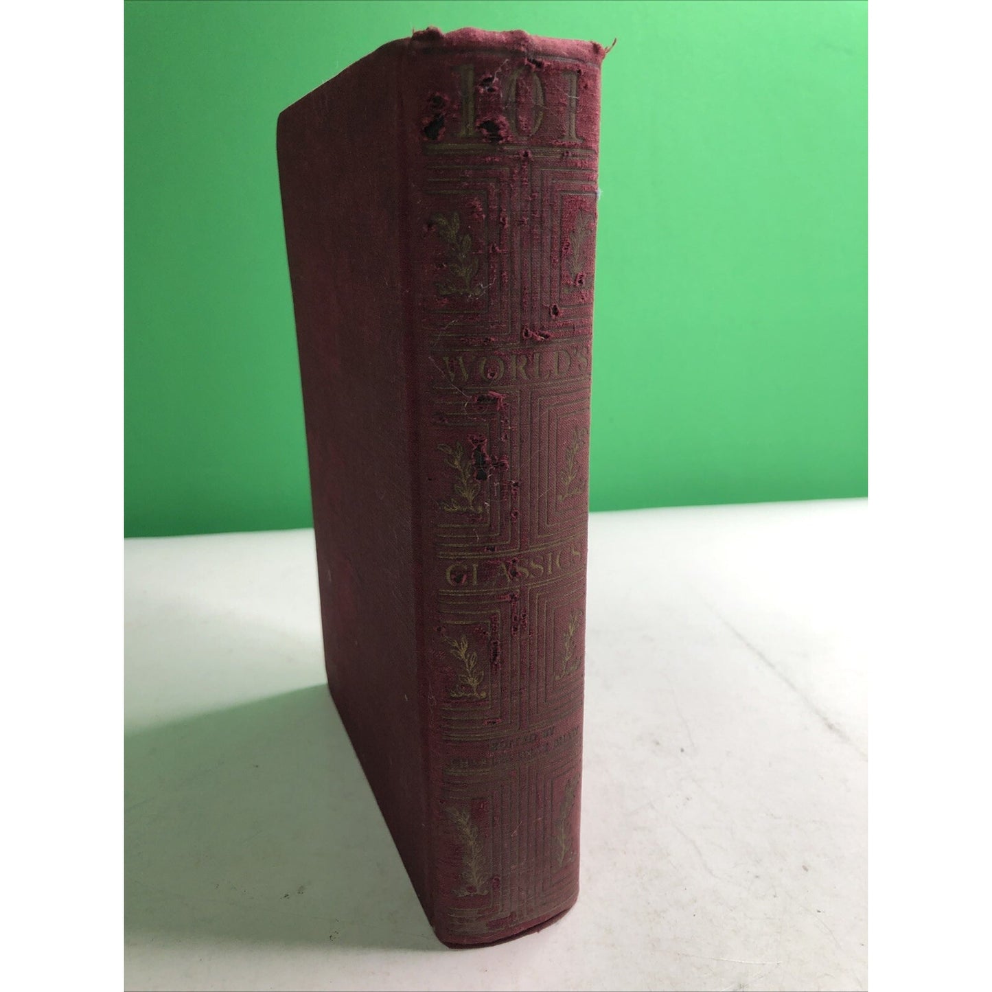 The 101 World’s Classics By Charles Gray Shaw PhD 1937 Hardcover