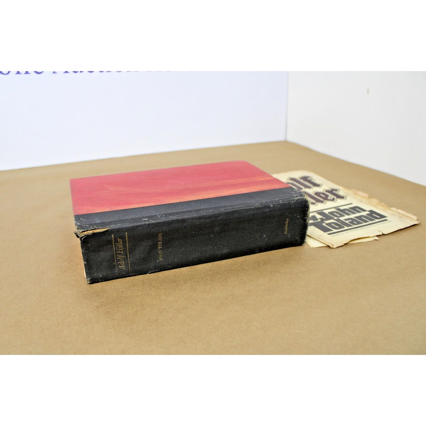 Adolf Hitler by John Toland 1976, First Edition, First Printing. HC/DJ Doubleday