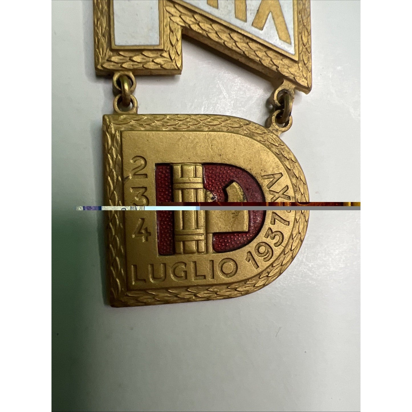 ROMA IX° CONCORSO GINNICO NAZIONALE A.XV° 1937 Italian Medal Award