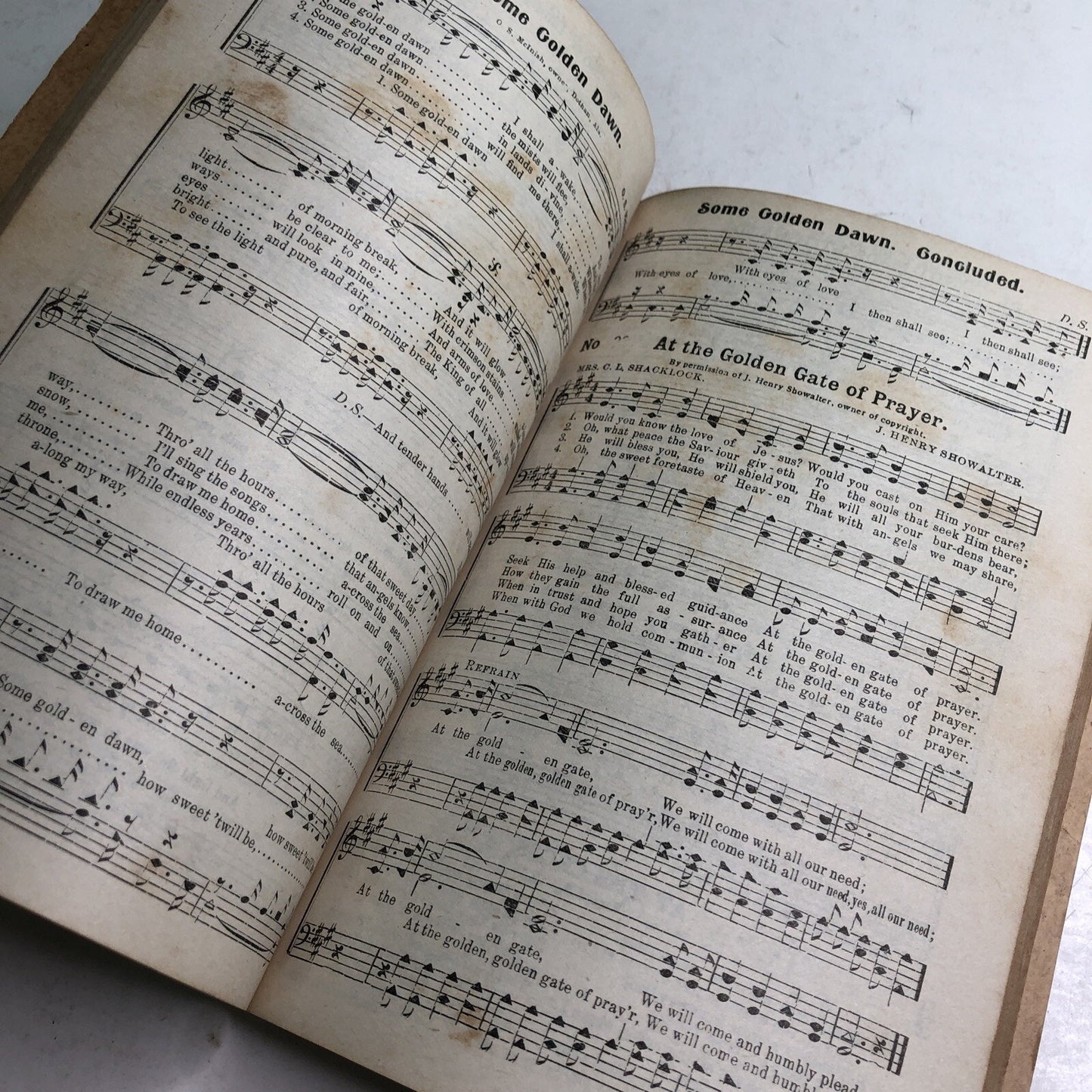 Vintage Carols Of Heaven Songbook Paperback Alabama Ala AL Music Hymnal History