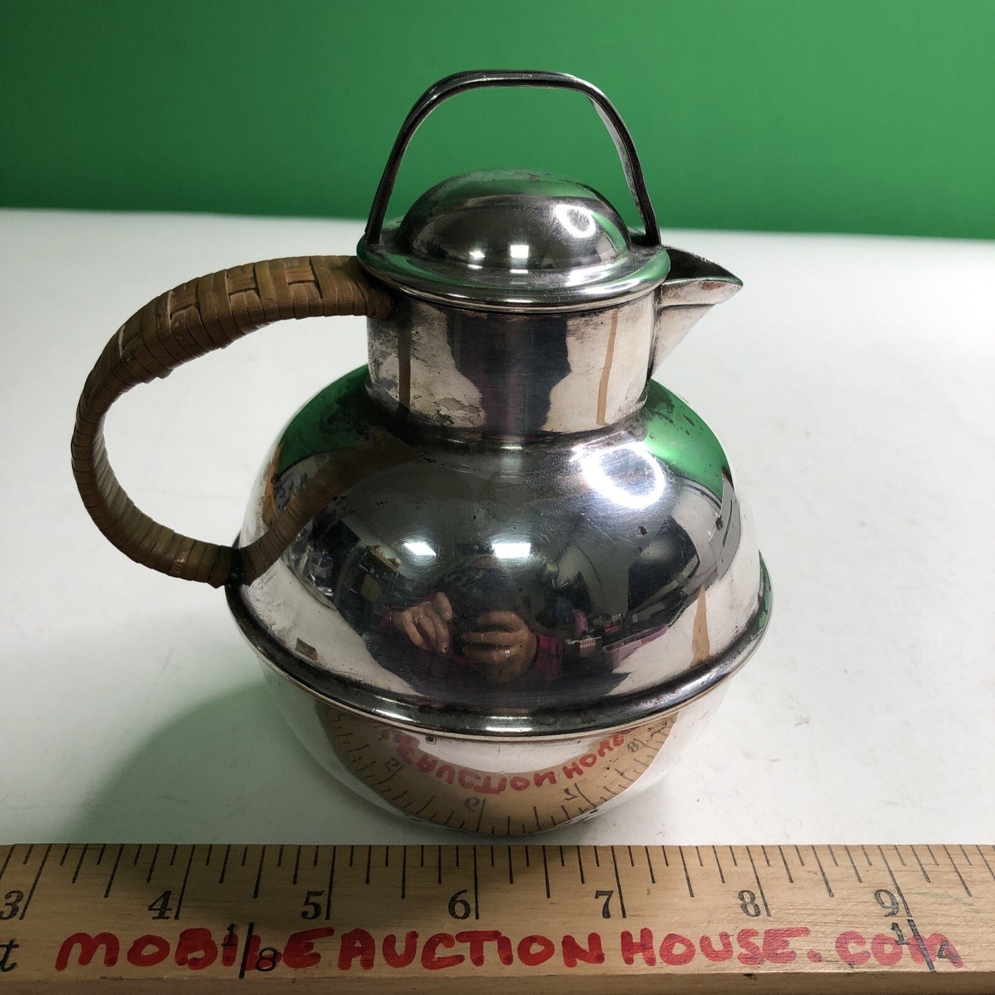 Vintage Barbour Silver Plate International Co. Tea Pot Or Syrup Pitcher