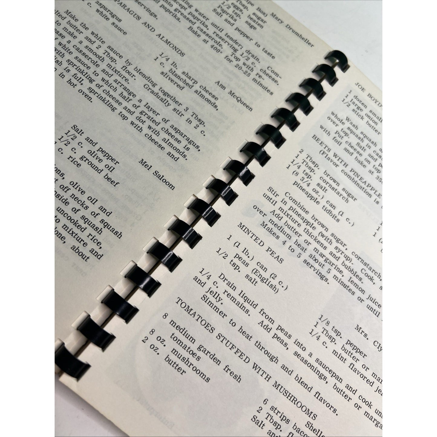 1971 Cookbook Recipes Episcopal Churchwomen Church Epiphany Enterprise Alabama