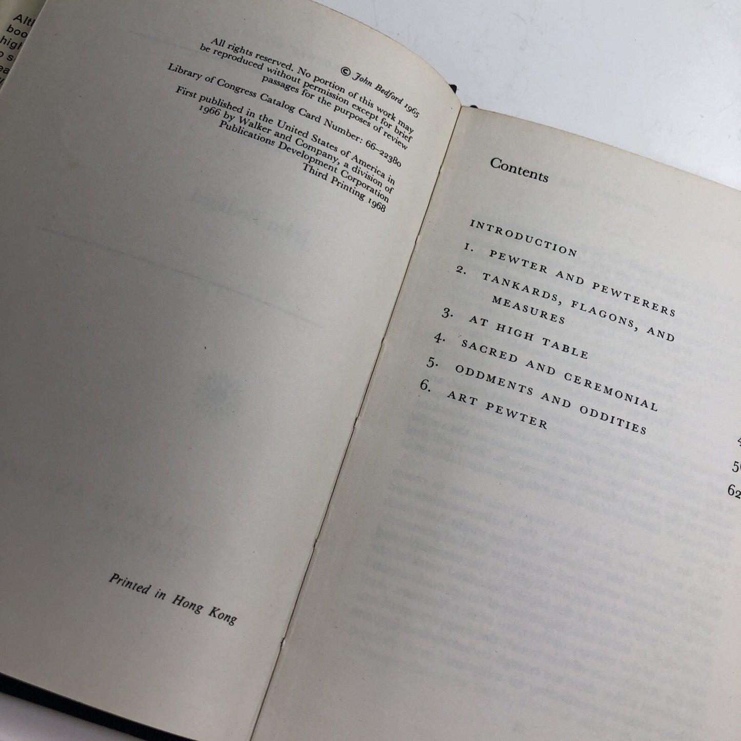 Pewter by John Bedford (1968, Hardcover)