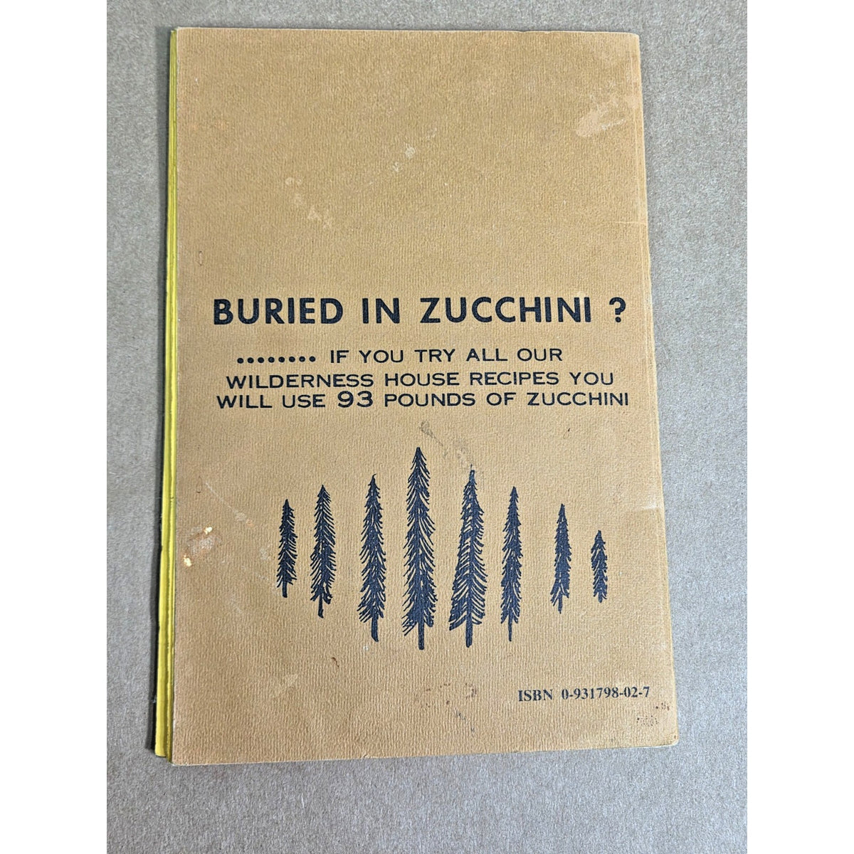 Vintage 1976 Zucchini Cookery Cookbook Enlarged Lemley Homesteading Oregon